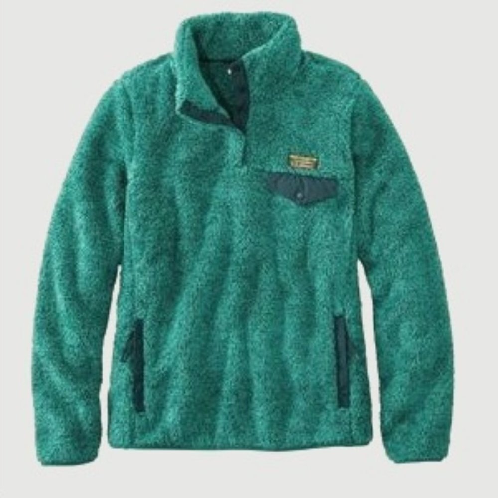 BNWOT L.L. Bean Hi Pile Fleece Pullover